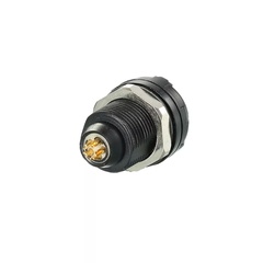 Female Socket P Series 10Pins Panel Mount Power Connector with Harness 