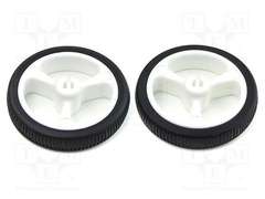 POLOLU WHEEL 32X7MM PAIR – WHITE