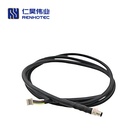 M5 Male Straight to Terminal Overmolded Cable
