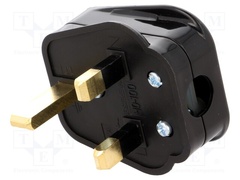 LT-327 5A PLUG BLK