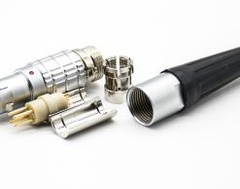 Push-Pull Circular Connector B Series FGG Plug with Collet Connector