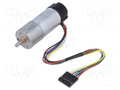 34:1 METAL GEARMOTOR 25DX67L MM MP 12V W