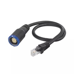 P series 8pins LED screen data connector assembly 8pins female socket & RJ45 plug in Shenzhen Factory