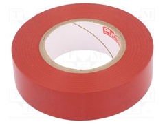 N-12 PVC TAPE 19MMX20M RED