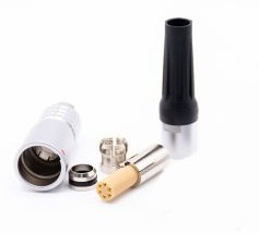 Push-Pull Circular Connector K Series PHG Socket with Collet Connector