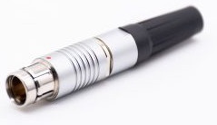 Push-Pull Circular Connector S Series FFA Plug Coaxial Single Core Connector