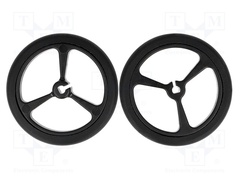 POLOLU WHEEL 40×7MM - BLACK