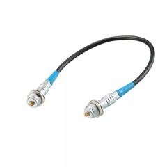 Fixed socket panel mount electrical connector K series metal push-pull connector