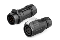 LP-16-7 pin full plastic circular wire-to-wire waterproof aviation plug connector