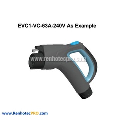 TYPE 1 CHARGING PORT IEC 62196 HIGH PERFORMANCE EVC1 NEW ENERGY CONNECTOR FOR ELECTRIC CAR