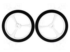 POLOLU WHEEL 40×7MM - WHITE