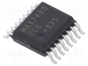 MAX7490EEE+