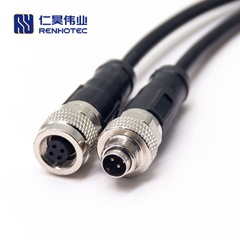 M9 Male to Female Straight Overmolded Cable