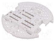 ROMI CHASSIS BASE PLATE - WHITE