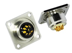 Flange Chassis Socket AISG connector