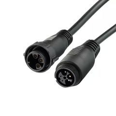 Hybrid power and signal waterproof e-bike connectors customized cable assembly