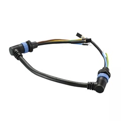 LED lighting connectors hybrid pins power and signal adapter wiring cable assembly for Battery 