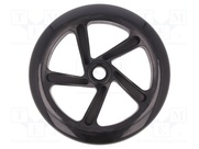 SCOOTER/SKATE WHEEL 200×30MM - BLACK