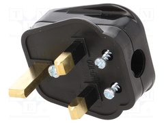 LT-327 13A PLUG BLK