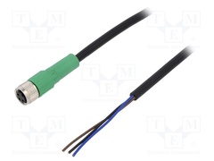 SAC-3P-10,0-PVC/M8FS