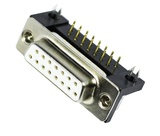 DR15 Female bend plug board rivet 7.2 plastic holder 1U