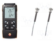 TESTO 922 + 2 SONDY MAGNETYCZNE