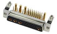 36W4 Female bend plug board rivet 7.2 Iron holder 20A ( big 5U/small 1U)