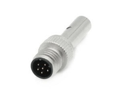 Marine connector M12 6 pin male circular connector 
