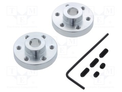 ALUMINUM MOUNTING HUB FOR 1/4? SHAFT #4-
