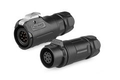 LP-12-8 pin plastic circular wire-to-wire waterproof aviation plug connector