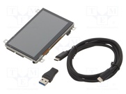 MIKROMEDIA 4 FOR STM32F4 CAP FPI W FRAME