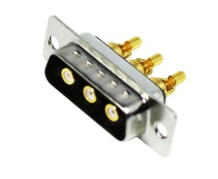 3V3 Female coaxial bend plug board 5U