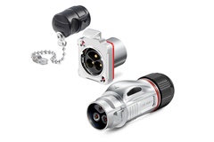 BD-24-3 pin metal round four-hole waterproof aviation plug connector