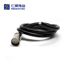 M23 Female Straight Overmolded Cable