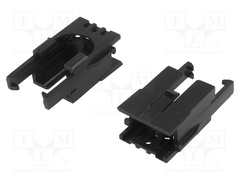 ROMI CHASSIS MOTOR CLIP PAIR - BLACK