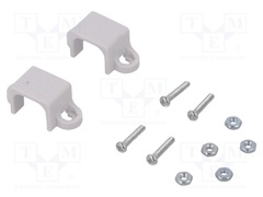 MICRO METAL GEARMOTOR BRACKET PAIR - WHI